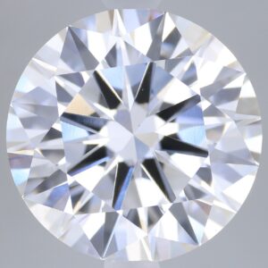3.03 carat, D colour, VS1 clarity, Round shape, Lab Grown Diamond.