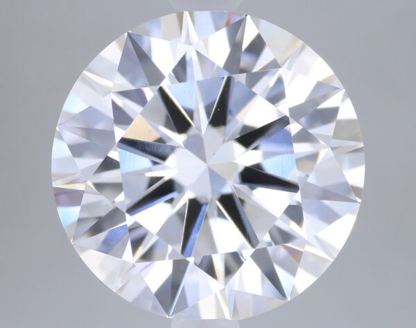 3.03 carat, D colour, VS1 clarity, Round shape, Lab Grown Diamond.