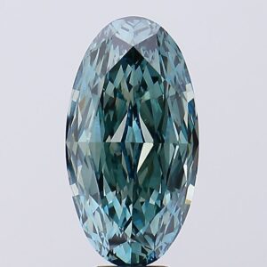 8.16 carat,  colour, VS2 clarity, Oval shape, Lab Grown Diamond.