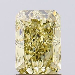 1.53 carat,  colour, VVS2 clarity, Radiant shape, Lab Grown Diamond.
