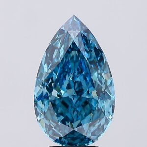 5 carat,  colour, VS2 clarity, Pear shape, Lab Grown Diamond.