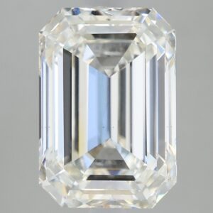3.13 carat, H colour, VS1 clarity, Emerald shape, Lab Grown Diamond.