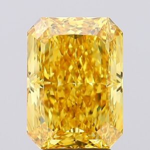 4.52 carat,  colour, VS1 clarity, Radiant shape, Lab Grown Diamond.