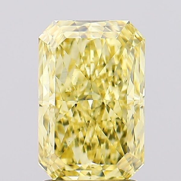 2.5 carat,  colour, VS1 clarity, Radiant shape, Lab Grown Diamond.