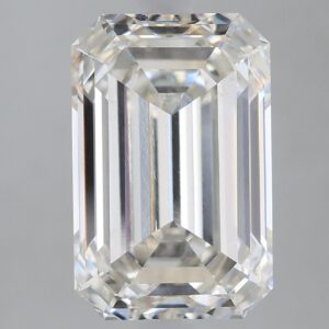 3.08 carat, H colour, VS1 clarity, Emerald shape, Lab Grown Diamond.