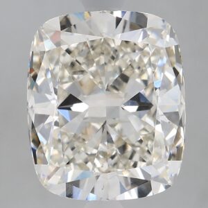 3.04 carat, H colour, VS2 clarity, Cushion shape, Lab Grown Diamond.