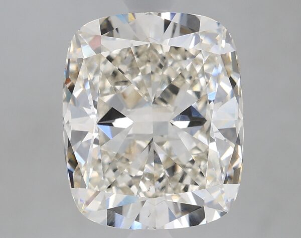 3.04 carat, H colour, VS2 clarity, Cushion shape, Lab Grown Diamond.
