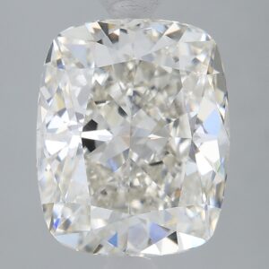 3.09 carat, H colour, VS1 clarity, Cushion shape, Lab Grown Diamond.