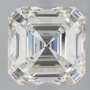 3.01 carat, H colour, VS1 clarity, Asscher shape, Lab Grown Diamond.