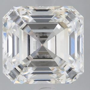 3.03 carat, H colour, VS1 clarity, Asscher shape, Lab Grown Diamond.