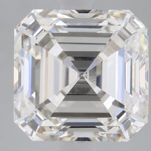 3.33 carat, H colour, VS2 clarity, Asscher shape, Lab Grown Diamond.