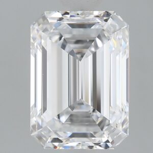 1.47 carat, D colour, VS1 clarity, Emerald shape, Lab Grown Diamond.
