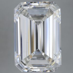 8.06 carat, F colour, VS1 clarity, Emerald shape, Lab Grown Diamond.