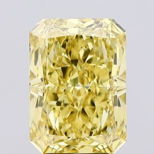 4.84 carat,  colour, VS1 clarity, Radiant shape, Lab Grown Diamond.