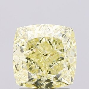 2.11 carat,  colour, VS1 clarity, Square Cushion shape, Lab Grown Diamond.