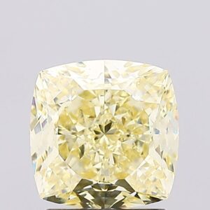 2.09 carat,  colour, VVS2 clarity, Square Cushion shape, Lab Grown Diamond.