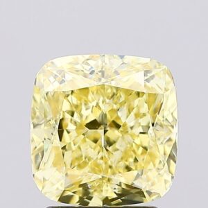2.63 carat,  colour, VVS2 clarity, Square Cushion shape, Lab Grown Diamond.