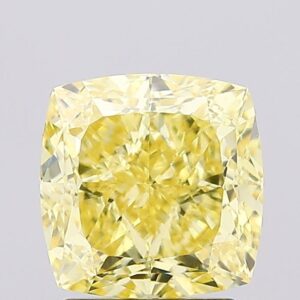 2.51 carat,  colour, VVS2 clarity, Square Cushion shape, Lab Grown Diamond.