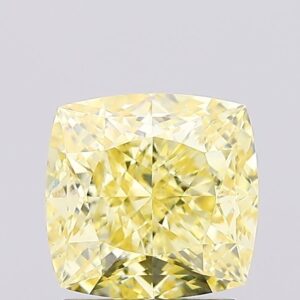 2.02 carat,  colour, VS1 clarity, Square Cushion shape, Lab Grown Diamond.