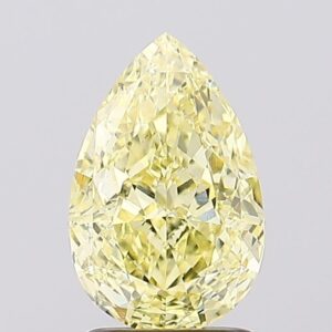 2.1 carat,  colour, VS1 clarity, Pear shape, Lab Grown Diamond.