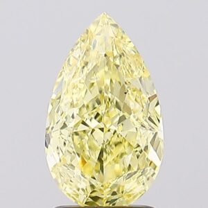 2.06 carat,  colour, VS2 clarity, Pear shape, Lab Grown Diamond.