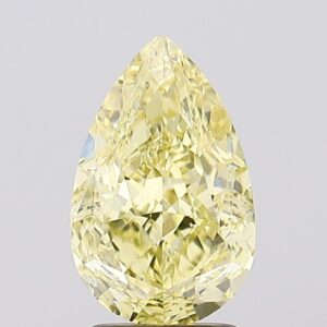 2.6 carat,  colour, VS1 clarity, Pear shape, Lab Grown Diamond.