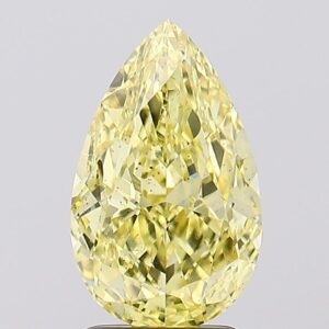 2.69 carat,  colour, SI1 clarity, Pear shape, Lab Grown Diamond.