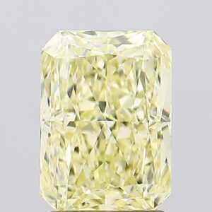 2.1 carat,  colour, VS1 clarity, Radiant shape, Lab Grown Diamond.