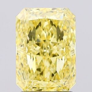 2.07 carat,  colour, VS2 clarity, Radiant shape, Lab Grown Diamond.