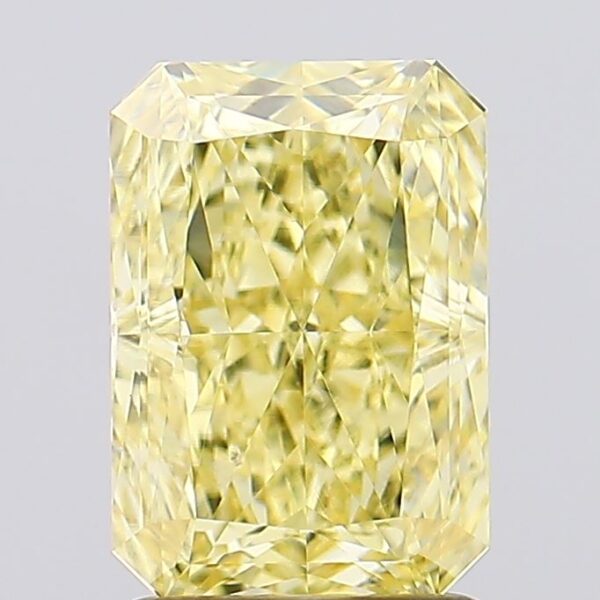 2.13 carat,  colour, VS1 clarity, Radiant shape, Lab Grown Diamond.