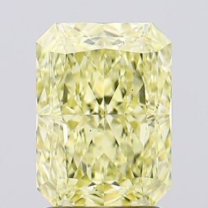 2.45 carat,  colour, VS1 clarity, Radiant shape, Lab Grown Diamond.