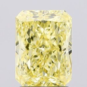 2.06 carat,  colour, VS2 clarity, Radiant shape, Lab Grown Diamond.