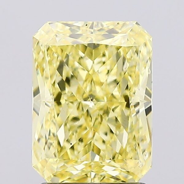 2.06 carat,  colour, VS2 clarity, Radiant shape, Lab Grown Diamond.