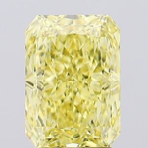 2.61 carat,  colour, VS1 clarity, Radiant shape, Lab Grown Diamond.