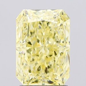 2.08 carat,  colour, VVS2 clarity, Radiant shape, Lab Grown Diamond.