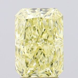 2.58 carat,  colour, VS1 clarity, Radiant shape, Lab Grown Diamond.