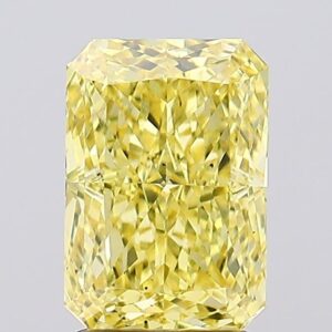 2.58 carat,  colour, VS2 clarity, Radiant shape, Lab Grown Diamond.