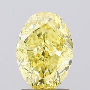 1.72 carat,  colour, VS1 clarity, Oval shape, Lab Grown Diamond.