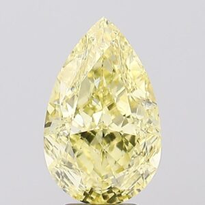 5.02 carat,  colour, VS1 clarity, Pear shape, Lab Grown Diamond.