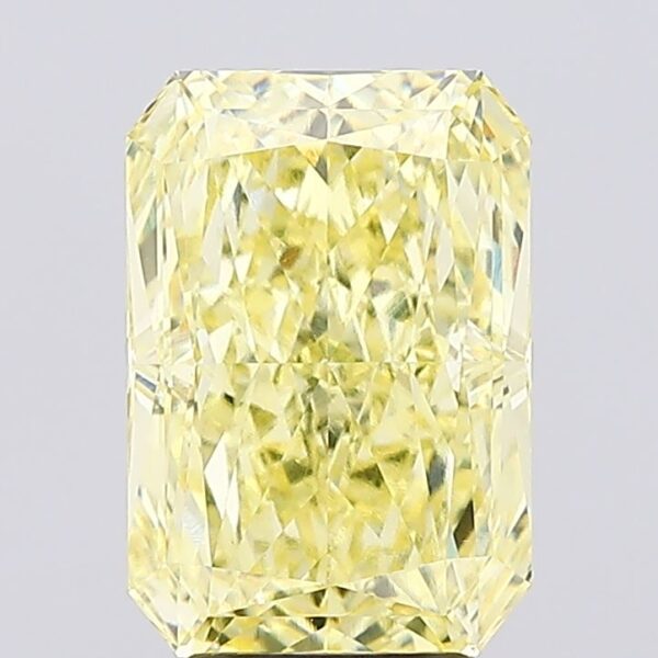 4.55 carat,  colour, VVS2 clarity, Radiant shape, Lab Grown Diamond.