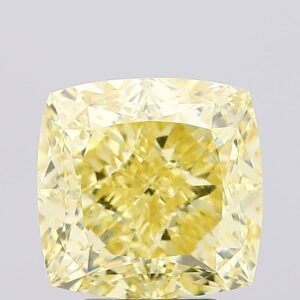 4.59 carat,  colour, VS1 clarity, Square Cushion shape, Lab Grown Diamond.