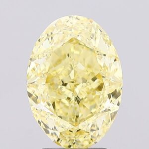3.55 carat,  colour, VS1 clarity, Oval shape, Lab Grown Diamond.