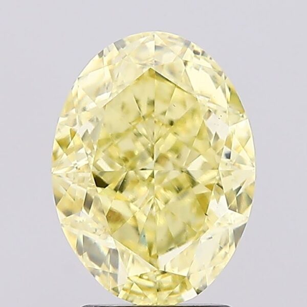3.04 carat,  colour, VS1 clarity, Oval shape, Lab Grown Diamond.