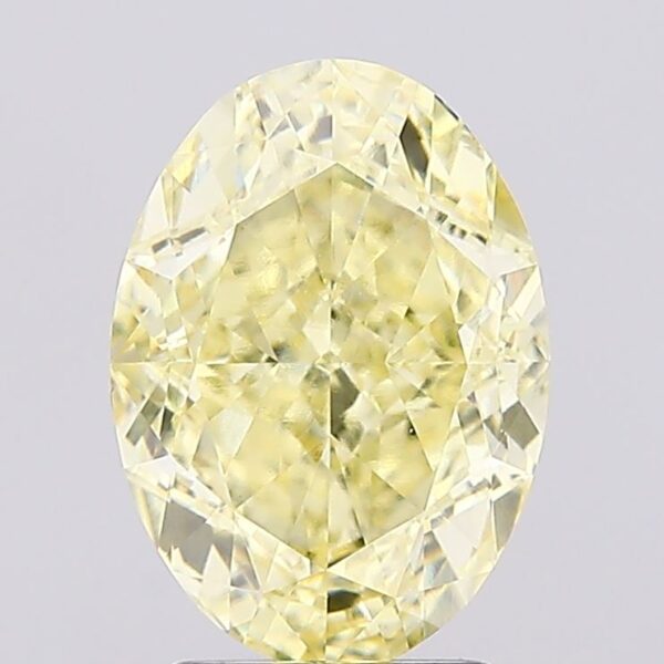 3.11 carat,  colour, VVS2 clarity, Oval shape, Lab Grown Diamond.
