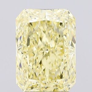 3.1 carat,  colour, VS1 clarity, Radiant shape, Lab Grown Diamond.